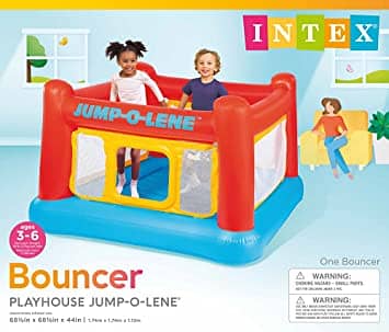 INTEX Jump-O-Lene ™ Castle Bouncer ( 69" X 69" X 53" ) 03020062817 4