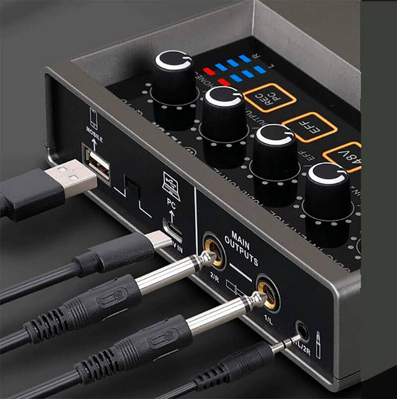Audio Mixing Console,vocal effects,studio recording audio interface mi 1