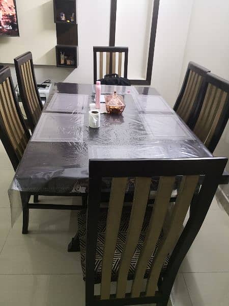 Dining Table 6 Chairs 4