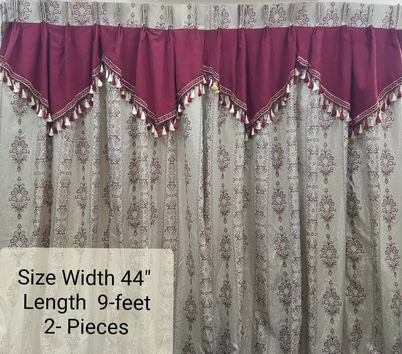 Curtain Sets - Fancy Double Curtain Set 2