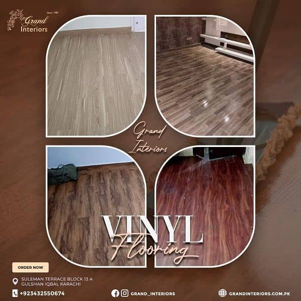 vinyl flooring wooden flooring laminated pvc spc floor wood floors 0