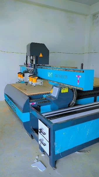 CNC Wood Router Machine's  2D 3D Working Chiniouti Gujarati design Ava 2