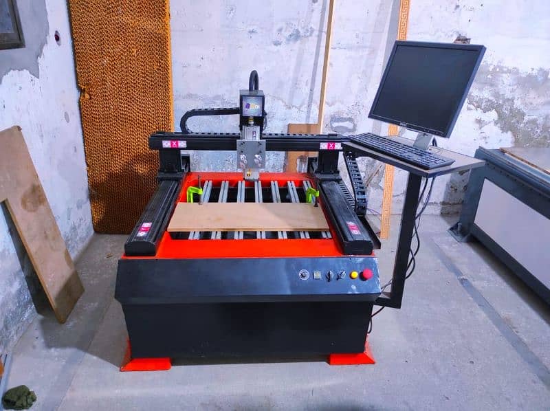 CNC Wood Router Machine/Metal Work/die making /laser Cutting machine 17