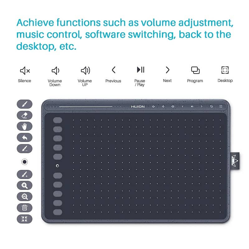 Graphics Drawing Tablet - Huion HS611 WACOM Graphic tablet 13