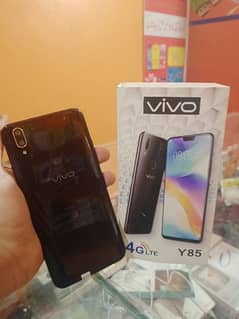 vivo y85 (4Gb/64Gb) ram full new with box and charger pTa proved