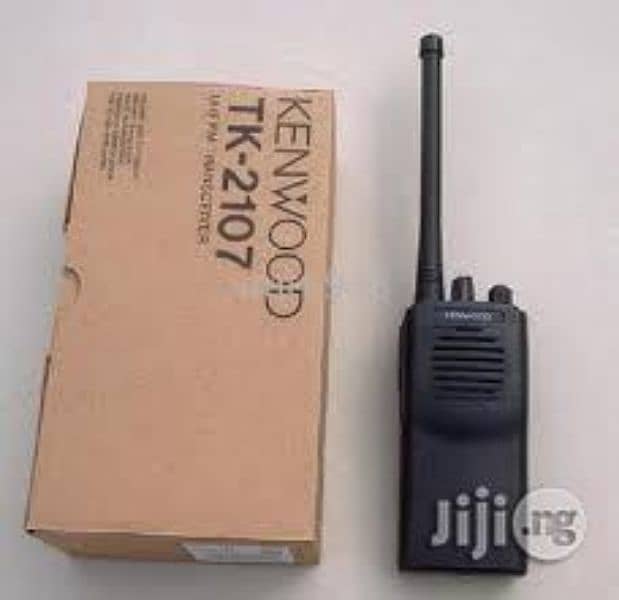 NEW KENWOOD TK_2107 VHF WALKIE TALKIE TWO WAY RADIO  WAIRLESS pair 1