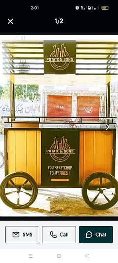 Movable Food cart 0