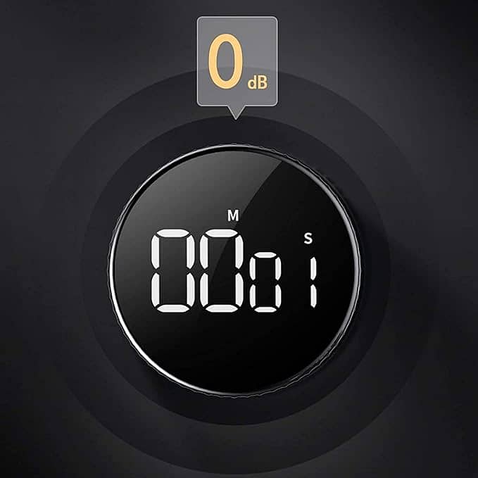 Hommini Digital Kitchen Timer with Magnetic Holder, Kitchen Alarm a691 2