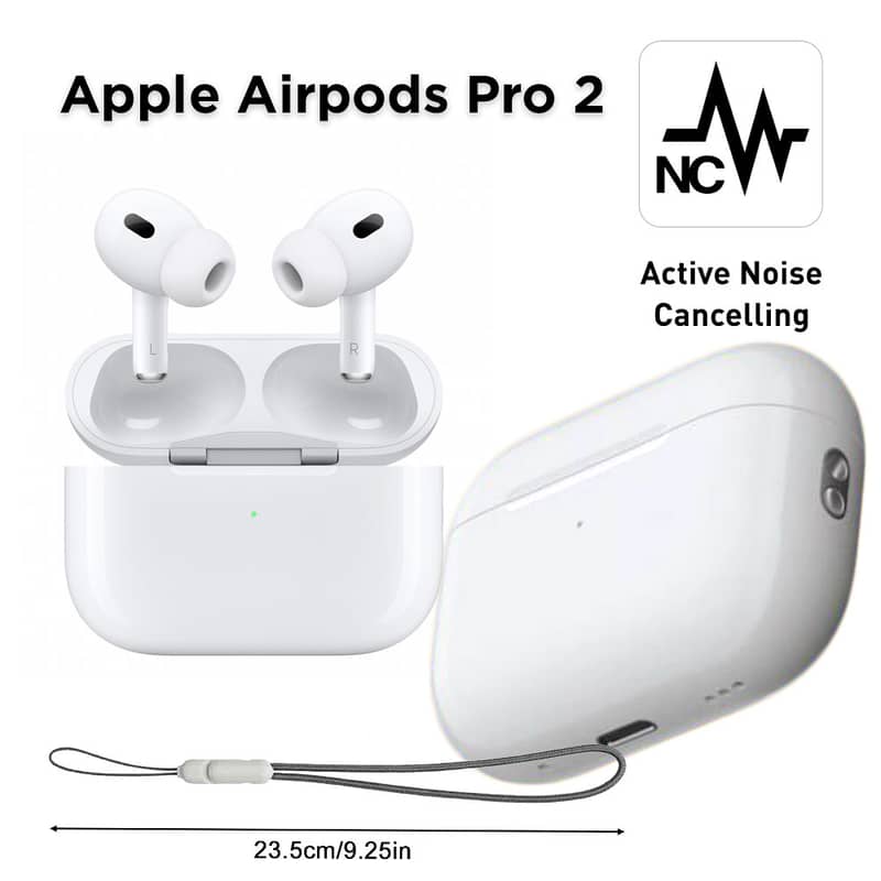 Airpods 2 / 3 / Pro / Pro2 2nd Generation ANC Air pods White Black Gen 7