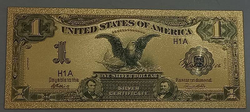 24k Gold Plated Bank notes 1