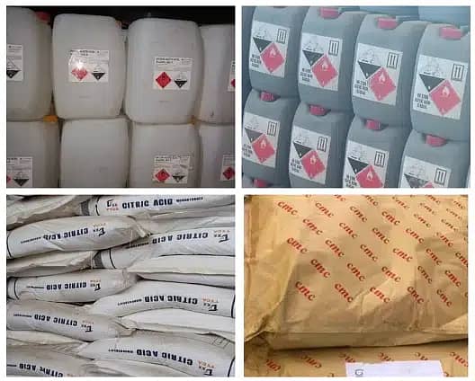 ACITIC ACID/PVA/DOP/WHITE OIL/NITRIC ACID METHA SODA cleaning Services 6