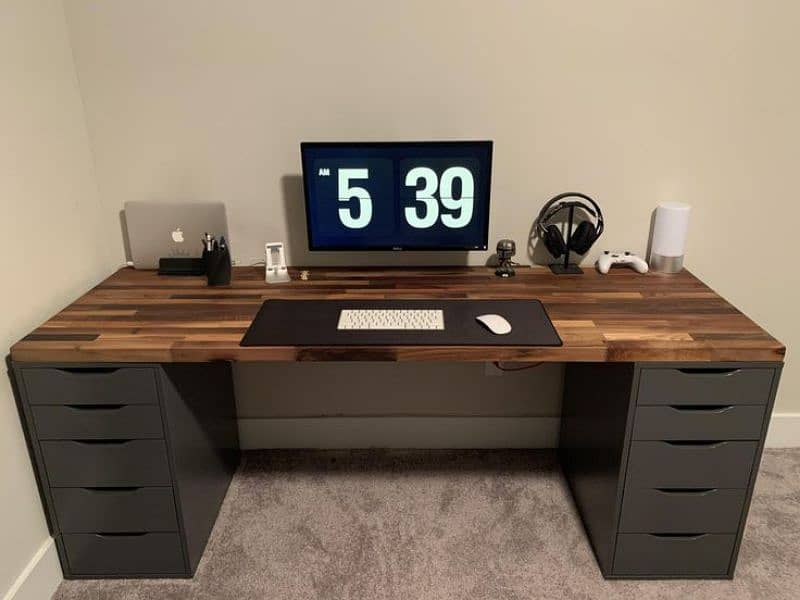 Gaming Style Office Tables , IKEA style big Tables , Multiple Drawers 2