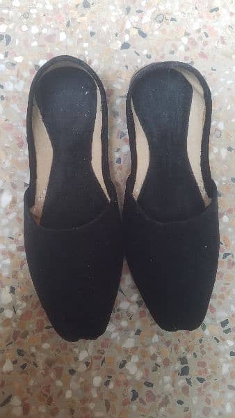 Black khussa. Size 9. O3244833221 0