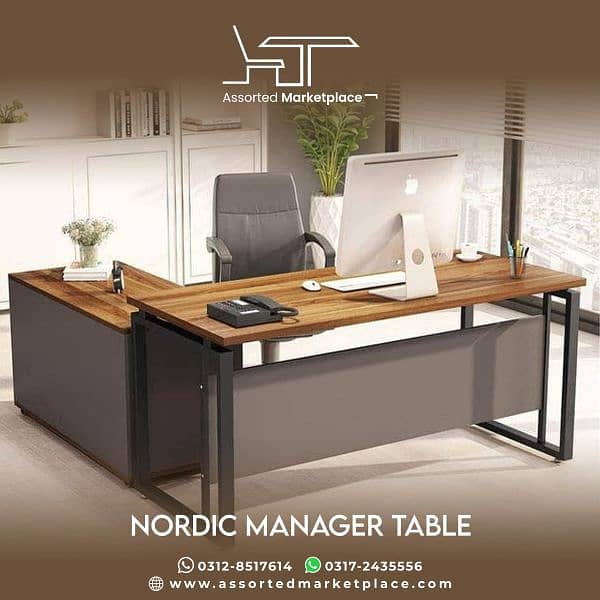 Top Quality Office Furniture, Contact for Office Tables, Manager Table 0