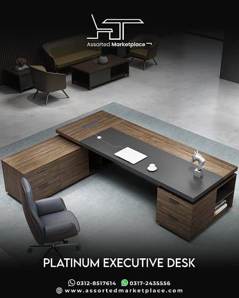 Top Quality Office Furniture, Contact for Office Tables, Manager Table 6