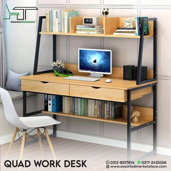 Modern Tables Aesthetic Computer Tables Designs, Study Desks 12