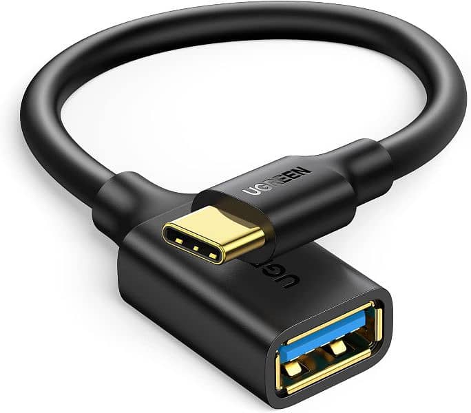 Coiled USB C to Micro USB OTG 480Mbps Type C to Micro USB Cable 13