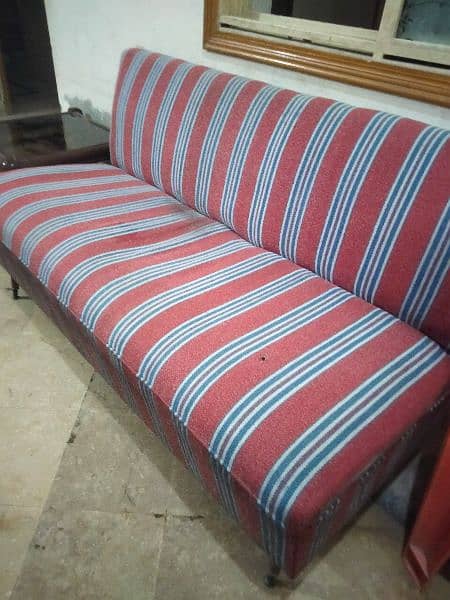 5 seater sofa set nice condition with covers 12