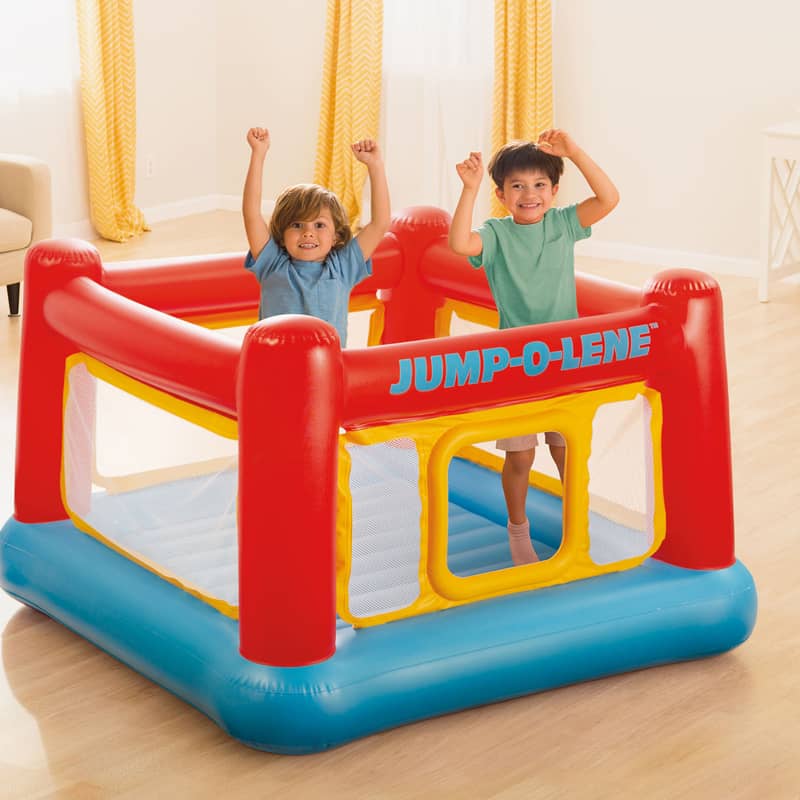 Intex 48260 Indoor Inflatable Playhouse Jump-o-lene Castle 03020062817 1