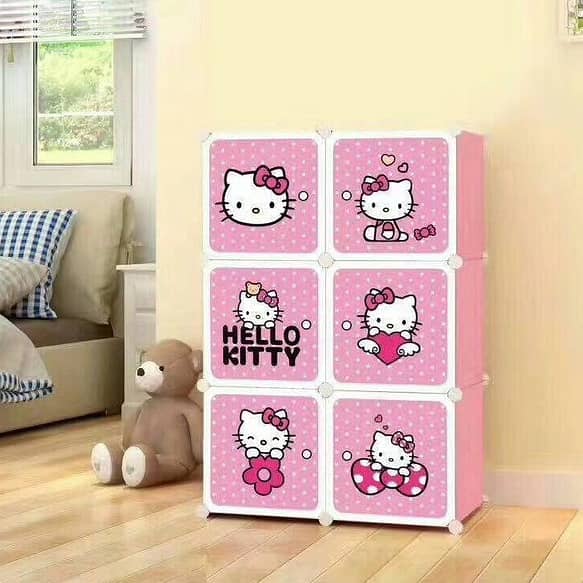 DIY 8 CUBES WARDROBE CUBE CABINET STORAGE RACK 03020062817 4