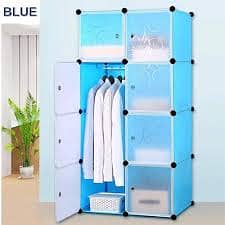 DIY 8 CUBES WARDROBE CUBE CABINET STORAGE RACK 03020062817 14