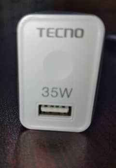Charger, Mobile Charger, Tecno Charger, Adapter, Cable, Data Cable