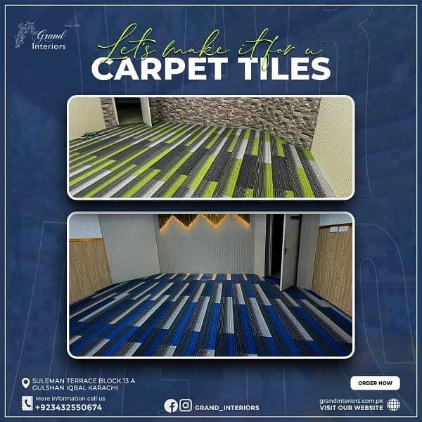 Carpet tiles carpet tile commercial carpets designer  Grand interiors 0