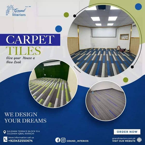 Carpet tiles carpet tile commercial carpets designer  Grand interiors 1