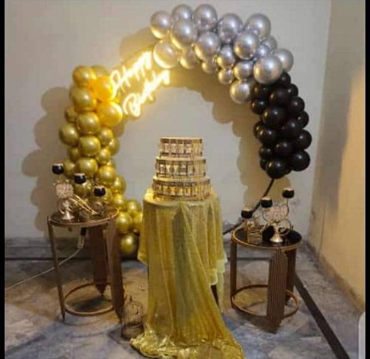 Birthday, Balloon Decor, Light Decor, Msehri, dj Sound, Jumping Castle 1