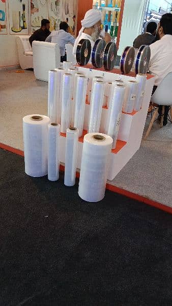 strech roll , tapes , machine roll ,shrink roll, strech wrap 0