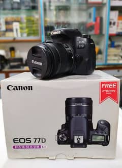 Canon 77D With 18-55mm STM Lens
