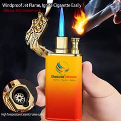 Dragon Lighter Dual Flame Jet Flame Luxury Lighter
