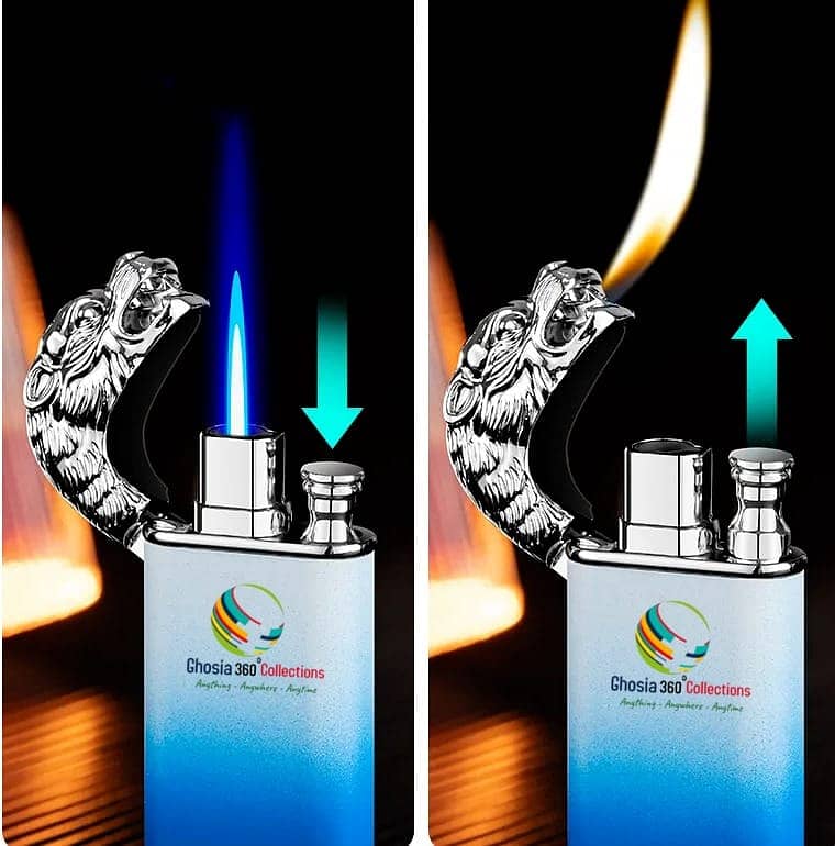 Dragon Lighter Dual Flame Jet Flame Luxury Lighter 2