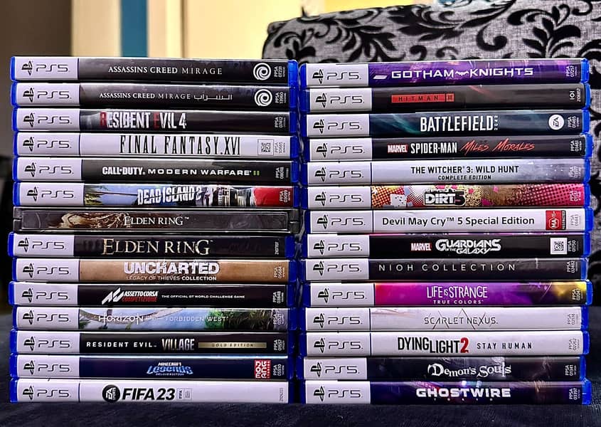 PS5 games slightly use 0