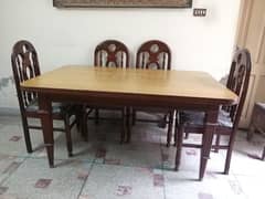 Dining table with new chairs - 0,3,2,1,4,2,4,0,8,8,1
