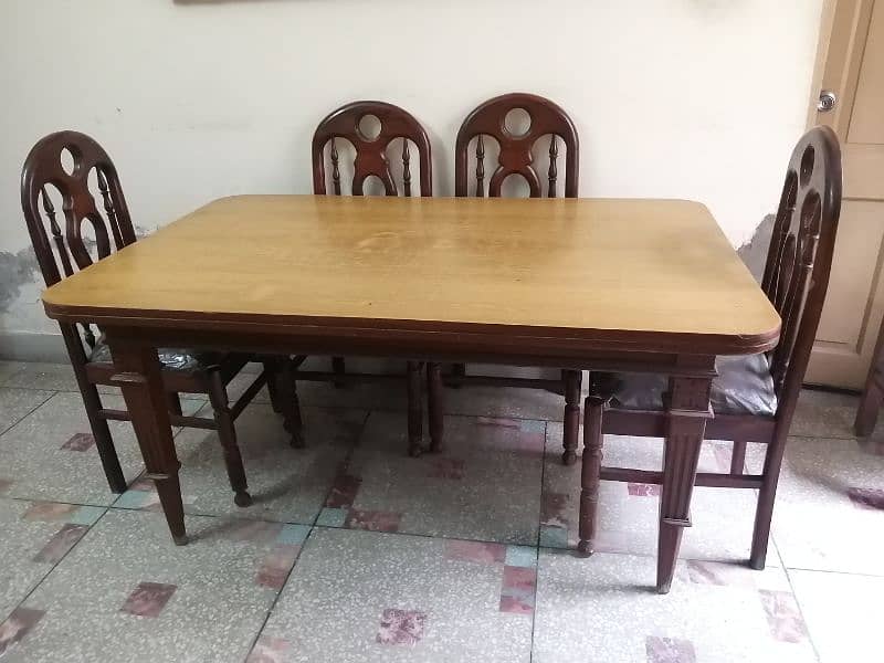 Dining table with new chairs - 0,3,2,1,4,2,4,0,8,8,1 2