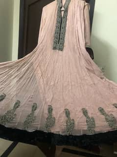 a beautiful dress in pure chiffone is available for sale