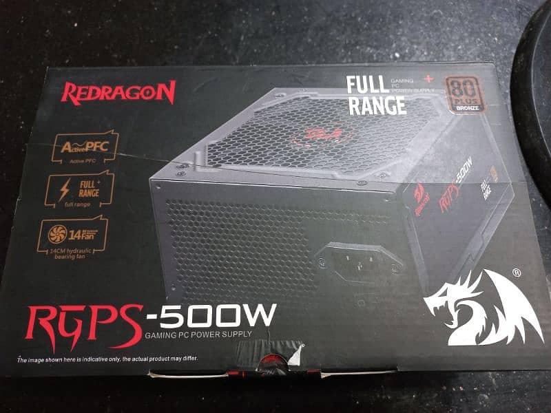 Redragon 500w 80+ Bronze PSU 0