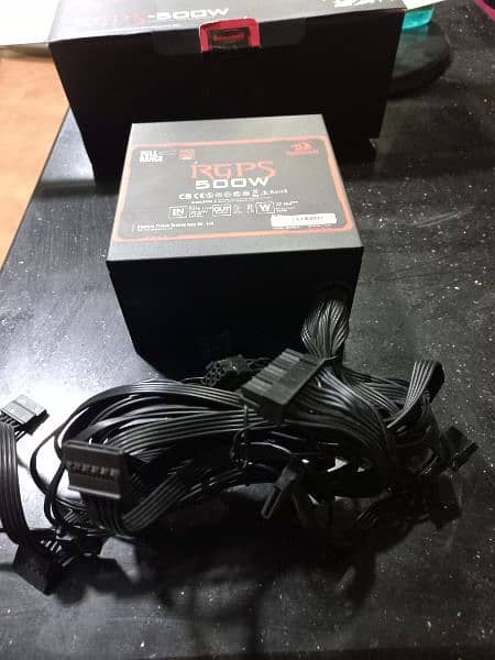 Redragon 500w 80+ Bronze PSU 1