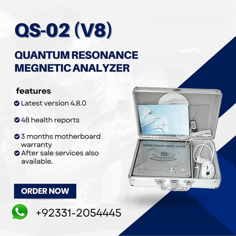Quantum Megnatic Analyzer/Quantum Health Analyzer QS-2 (iii) 0