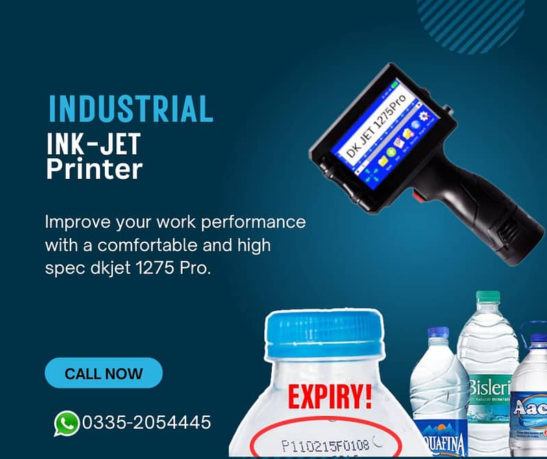 Handheld Inkjet Printer/Thrmal Ink Jet Printer  (vii) 0