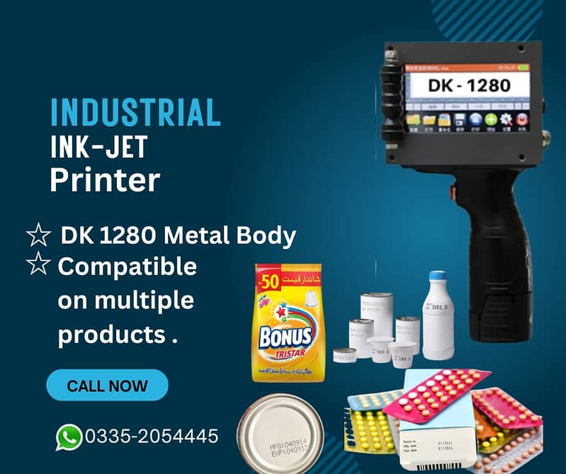Handheld InkJet printer 12.7mm/Dk Jet, Expiry Date Printer(ix) 2