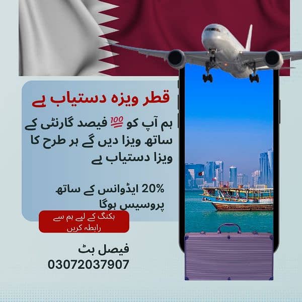 Qatar visa Available 1