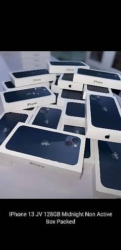 IPHONE 13 128GB BOX PACk & IPHONE 14 BOX PACK J. V LOCKED AVAILABLE 0