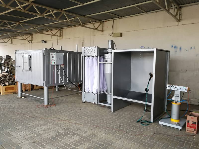 MEC ELECTROSTATIC POWDER COATING UNIT/MACHINE/PLANT/SYSTEM. 16