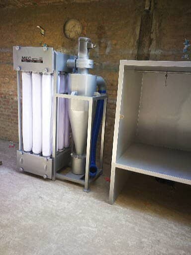 MEC ELECTROSTATIC POWDER COATING UNIT/MACHINE/PLANT/SYSTEM. 15