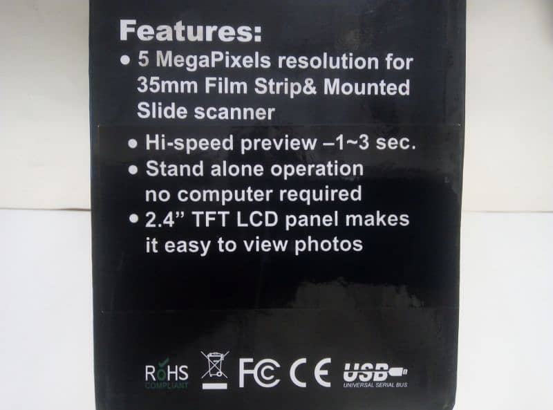 Film negative and Slide Scanner with LCD screen 12