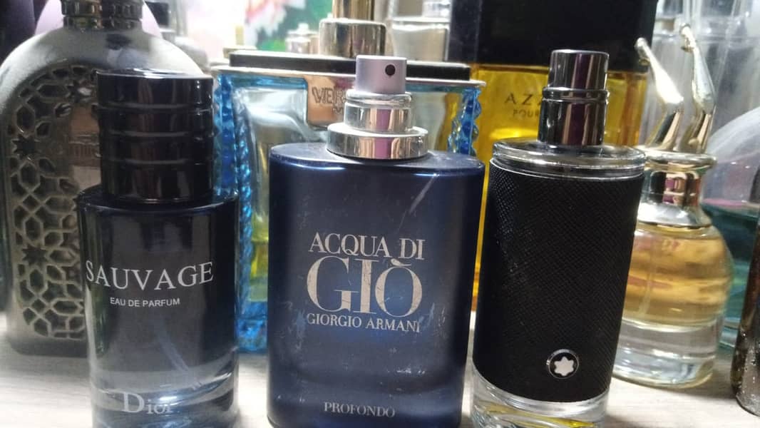 Eid Sale Lot Perfumes Sauvage - MontBlanc Acqua Di - Janan Creed 12