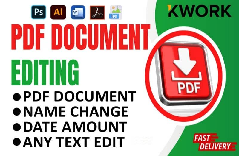 graphic design Edit PDF JPG screenshot scanned Photoshop Document Edit 1