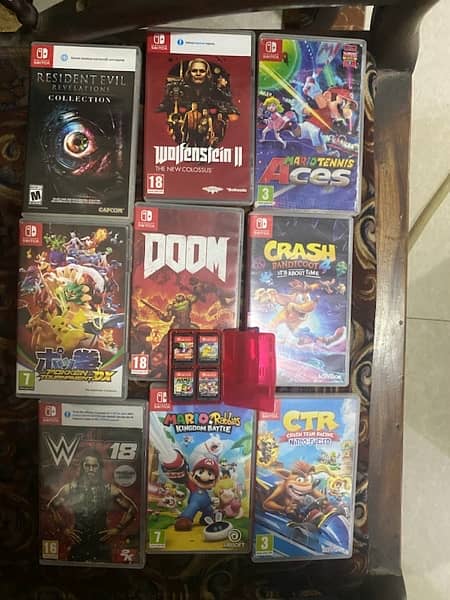 ps4 x box one Nintendo switch and ps3 original games 5